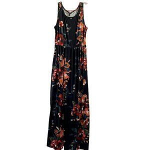 Zattcas Women's Floral Long Summer Dress